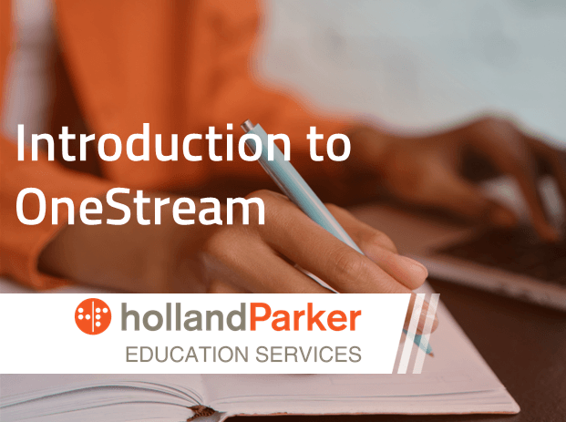 Introduction to OneStream 2