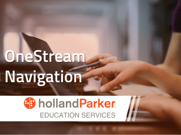 OneStream Navigation 2