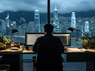 Dashboard displaying financial performance metrics, forecasts, and KPI visualizations for corporate planning and reporting.