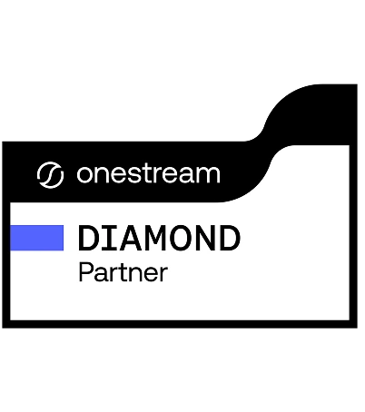 OneStream diamond partner logo