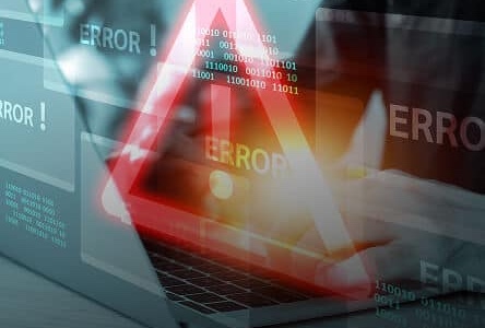 Home 17 Error message